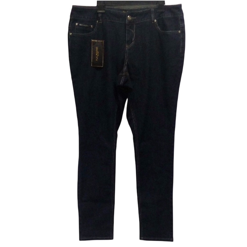 Rocawear Embroidered NWT Dark Wash Women's Skinny Jeans